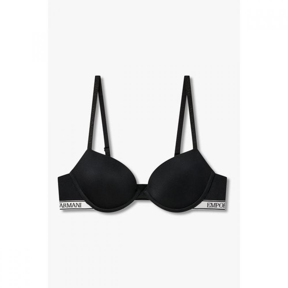 Emporio Armani Women Glossy Nylon Push Up Bra 086185507 75A