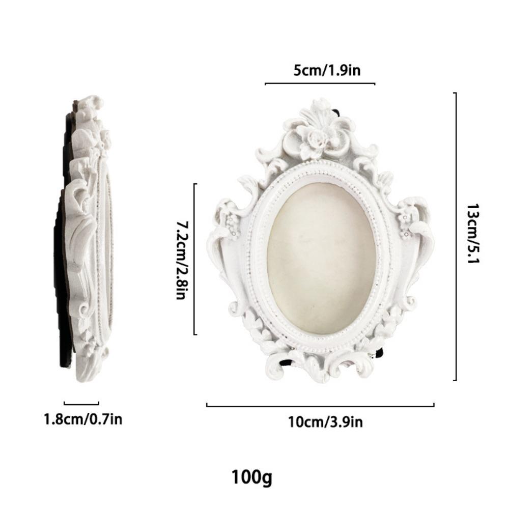 Elegant Vintage Picture Frame Resin Ornate Details Gold Antique Frame Can Be Placed Can Be Hung Baroque Decor Frame