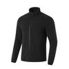Li-Ning Fitness Series Solid Color Zipper Hooded Comfortable Breathable Fleece Three-In-One Warm Water-Resistant Jacket Men Jacket Black AWBU009-1