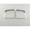 For Jeep Grand Cherokee 2010-2018 ABS Chrome Car Rearview Mirror Block Rain Eyebrow Cover Trim Car Accessories Styling 2pcs