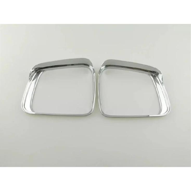 For Jeep Grand Cherokee 2010-2018 ABS Chrome Car Rearview Mirror Block Rain Eyebrow Cover Trim Car Accessories Styling 2pcs