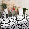Disposable Cow Print Tablecloth Picnic Cloth Table Decorative Cloth  Birthday/weeding Party
