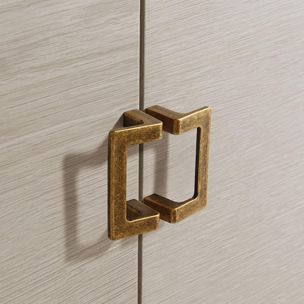 Antike Messing Schubladengriffe Vintage Stil Schrankgriffe Eleganz Schrankgriffe Paar für Badezimmer- & Kommodenschränke