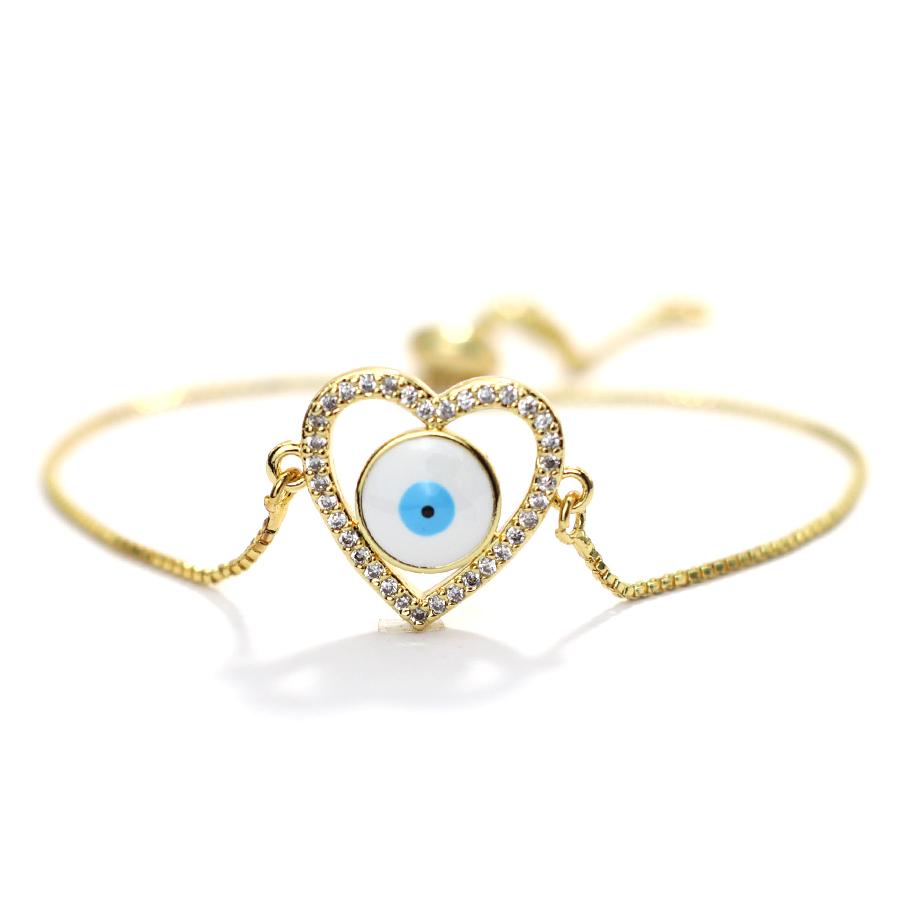 

Love Shape Роскошный инкрустированный бриллиантами браслет «Дьявольский глаз» для мужчин и женщин в этническом стиле для пары и друга, подарок в виде глаз, ювелирные изделия, регулируемый браслет синий