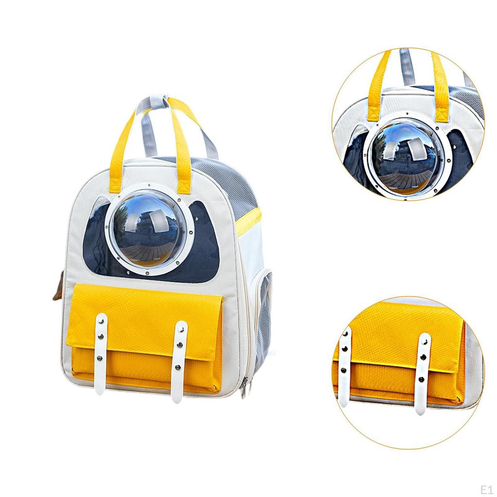 Katzenrucksacktrage Haustier Atmungsaktiv für Kätzchen Kleine Tasche Kapsel Tragen