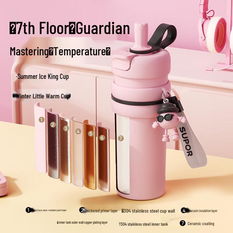 Supor Large Capacity Insulated Mug