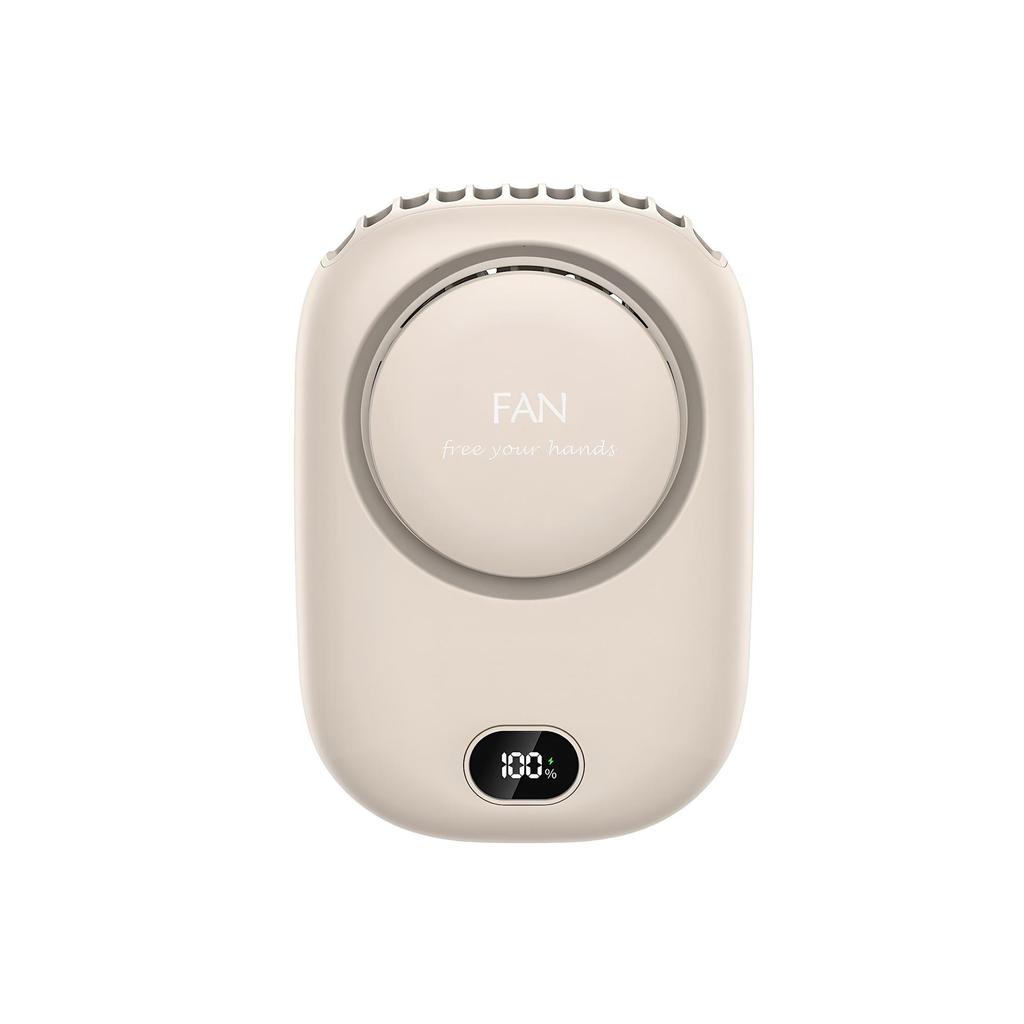 2026 Portable USB Rechargeable Silent Neck & Desktop Fan for Outdoor & Dorm Use