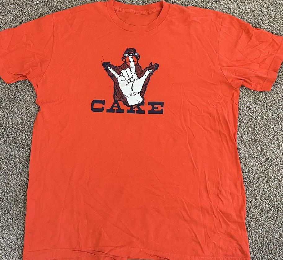 

Cake Band Album orange Tshirt unisex short sleeve All sizes X095 Unisex T-Shirt XL
