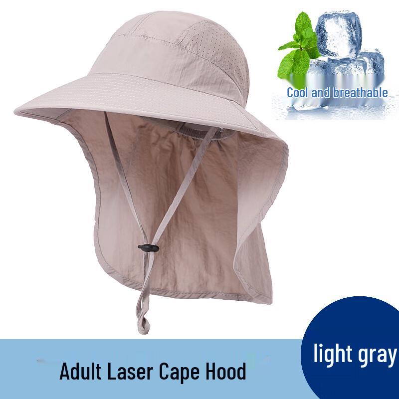 

ZHENYUEQI Outdoor Sun Hat with Neck Flap One Size