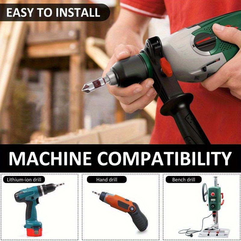 "5-teiliges M35 Kobalt-Bohrer-Set mit Sechskantschaft - Präzisions-82°-Spitze, Mehrgrößen" (1/4"", 3/8"", 1/2"", 3/4"", 5/8"") für Holz & Metall"