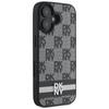 Dkny Dkhcp16Spcptssk Iphone 16 6.16.1 Czarny/Black Hardcase Checkered Pattern & Printed Stripes