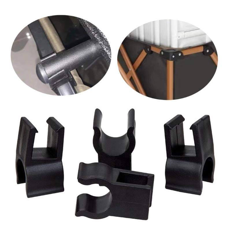 4Pcs Garden Trolley Cart Buckle for Travel Picnics Sport Hiking Shopping Lightweight Camping Cart Buckle Replacement Set