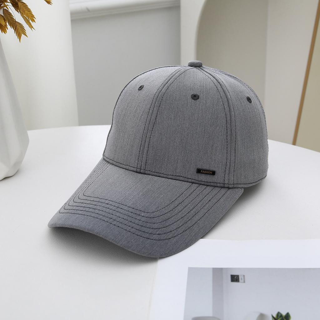 Spring And Summer Men'S Extended Along Baseball Cap Casual Cap In The Elderly Outdoor Sports Visor