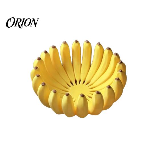Decorative Storage Tray 3D Printed Banana-Shaped Tray, Banana Fruit Bowl Holder, Modern for Kitchen Countertop Decor Kitchen, Dining Table & Entryway,