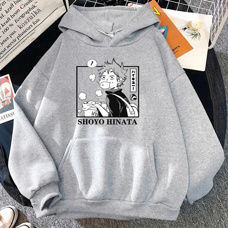 

Cartoon Anime Couple Hooded Sweater European Size Printed Sweater Anime Cartoon Long Sleeves XS