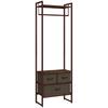Compact Clothes Rail, with Drawers and Shelf