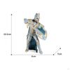 European Knight Models Toy Ornament Desktop Decor Miniature Painted Archaic s Medieval Action
