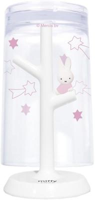 Hashy Gargle Cup Sitting Top-in & Stand, Miffy, Pink, MF-8305