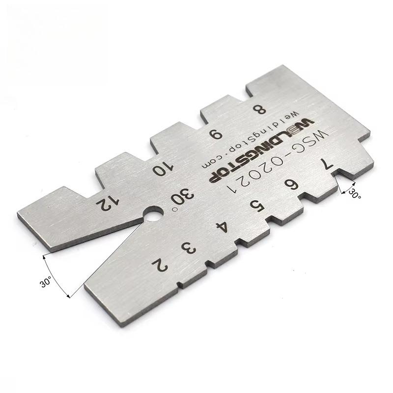 TR30 Degree Screw Thread Gauge Gage Measuring Tool Grinding Stainless Steel Welding Feeler Gage