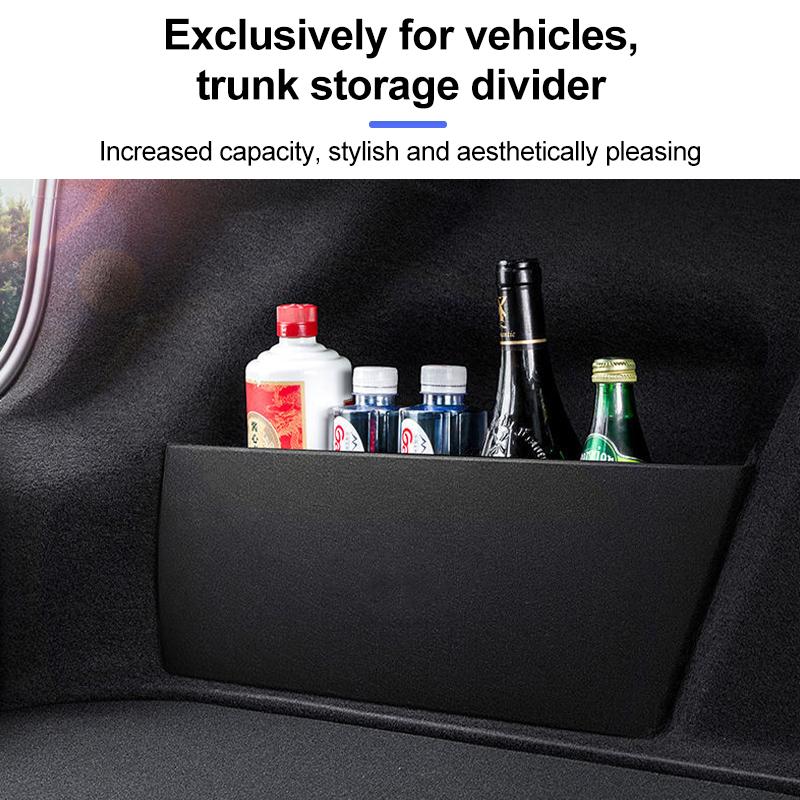 For BMW 5 Series G60 G68 2024 2025 2026 Car Trunk Storage Partition Multifunction Storage Box Thicken Partition Auto Accessories