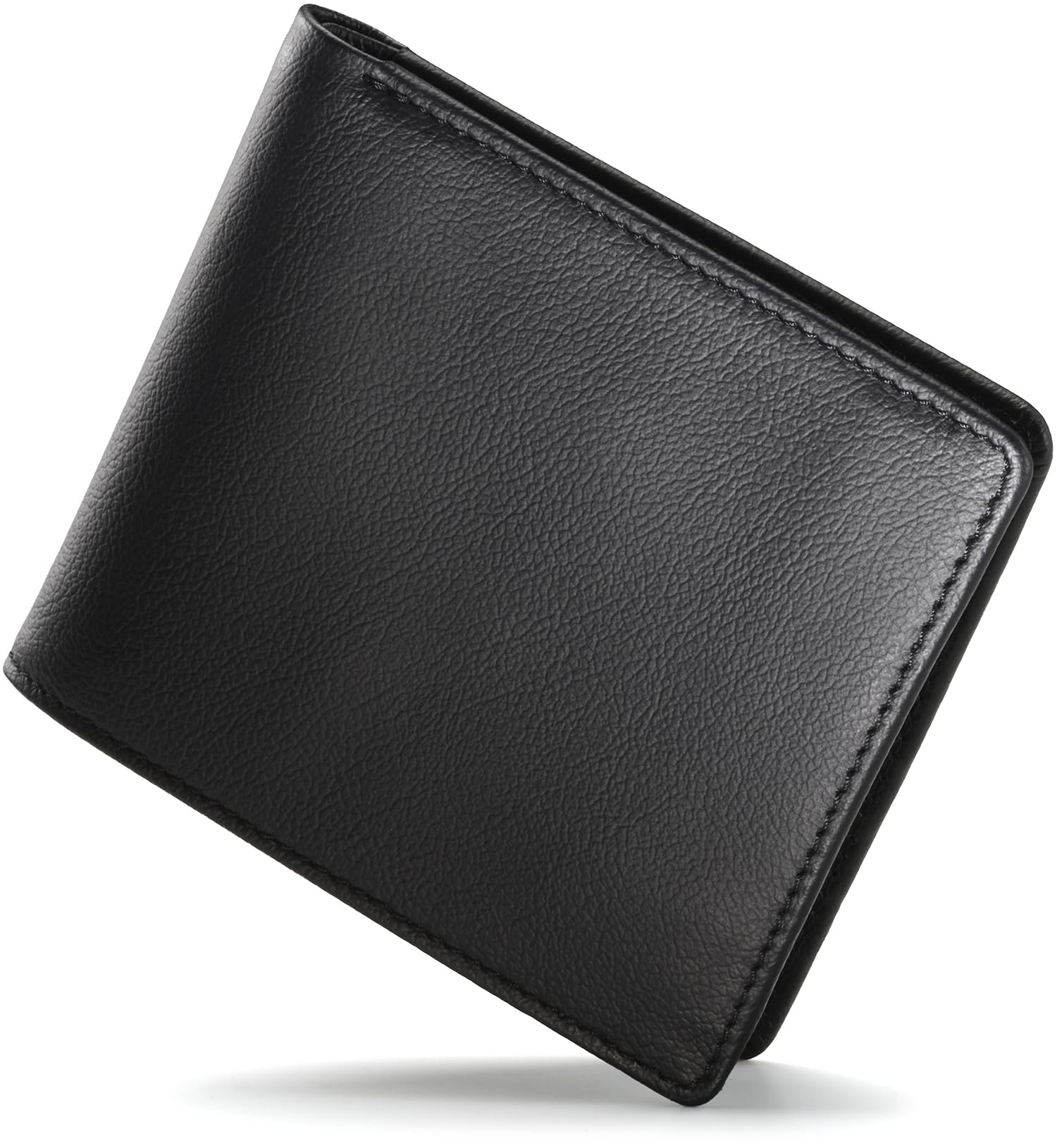 

Shitamachi Bifold Genuine Leather in Japan with Masterful Large Bifold Tatsuno Made in Smooth Comes with Gift Box [Tokyo Kobo] Men s Wallet, [Made чорний
