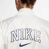 Nike Potisk loga Jednobarevná Sportovní baseballová bunda Dámské bundy Bílá AR3764-133