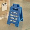 Unique Valentine's Day Gifts Romantic Mini Desk Sign with I Love You/I Miss You/I'm Proud of You Text for Anniversary Engagement Party Table