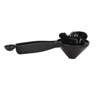 Coffee Machine Cleaning Brush High Efficiency Anti Splash Nylon Bristle Grouphead Brush for Washing