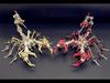 Red Scorpion King 3D Steel Puzzle - High Difficulty Metal Model Toy
