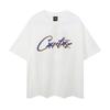 Summer new trendy brand letter printing loose round neck short-sleeved T-shirt breathable and comfortable