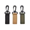 Tactical Nylon Webbing Keychain with Hook