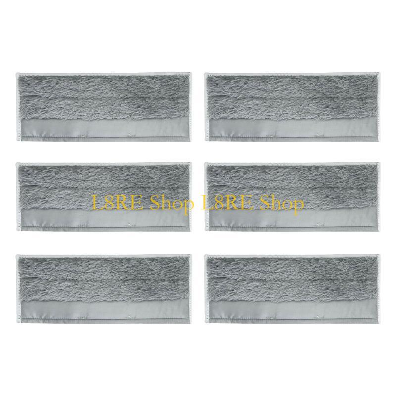 L8RE 6 Pack Replacement Wet Dry Mopping Pads for Jet Series Cleaner Accessories
