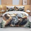 Lion Fox Horse Eagle Wolf   Bedding Set Duvet Cover 1 Duvet Cover 2 Pillowcases Adult and Child Bedding Set Luxury Holiday Gifts