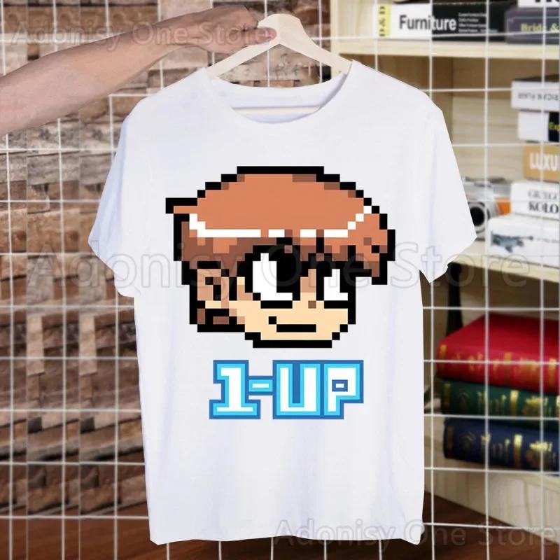 Scott Pilgrim Men's Casual Printing Men's T-shirt High-fashioned Short-sleeved T-shirt Men Shirt T Shirt
