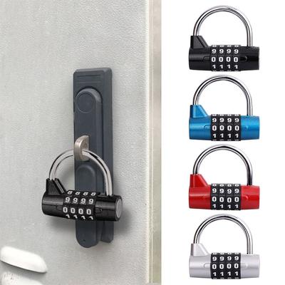 Security Travel Suitcase Gym Safety Coded Lock Dormitory Cabinet  Lock Luggage Padlock 4 Digit Password Lock