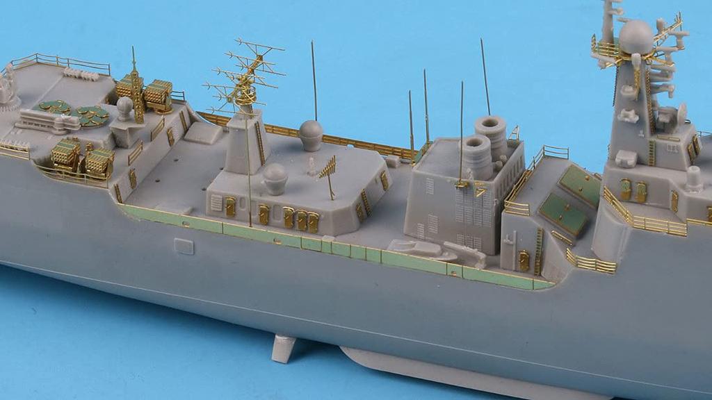Tetra Model Works SE-Serie für Zerstörer Typ 052C der chinesischen Marine, Kunststoff-Modellteile SE7034, 1/700 (für TR)