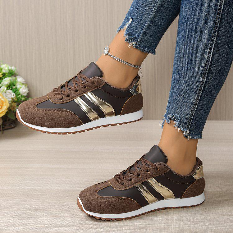 Women's Canvas Sneakers – Casual Flat Bottom Sports Walking Shoes