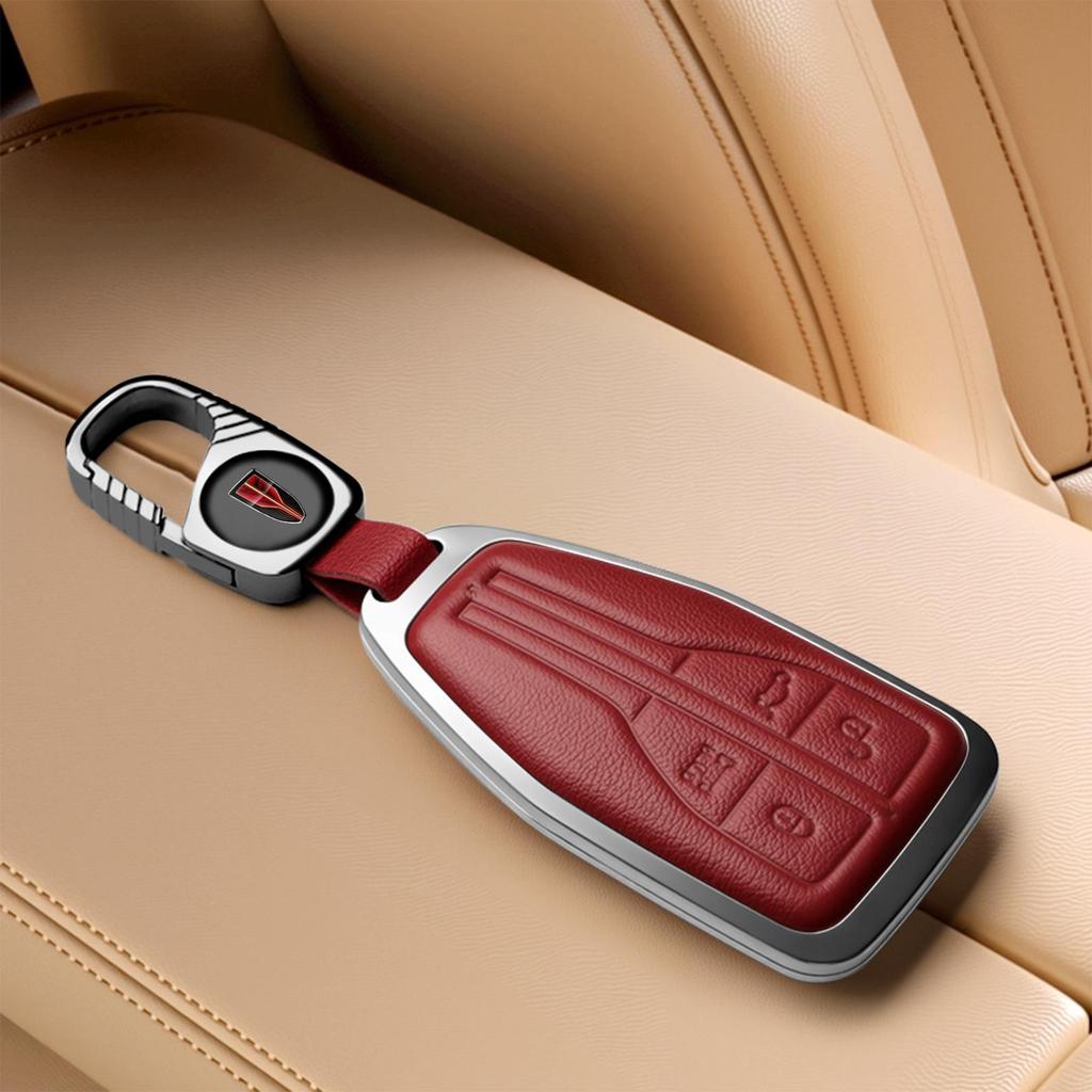 Luxury Key Cover for Hongqi HS5, HS7, H9, H5 - Premium Men's Car Key Shell