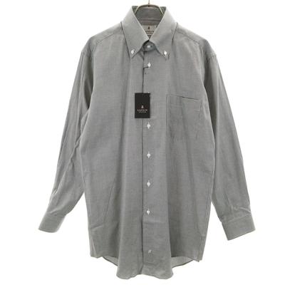 Unused Made In Japan Daimaru Matsuzakaya Check Long Sleeve Button Down Shirt Men's Used