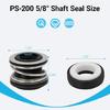 Multipurpose Swimming Pool Pumps Seal Replacement Set Quick Installation Restores Water Pressure And Motor Efficiency