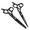 6.0 Inch Napsen XGLB-01 Black Handle Hairdressing Scissors & Thinning Shears