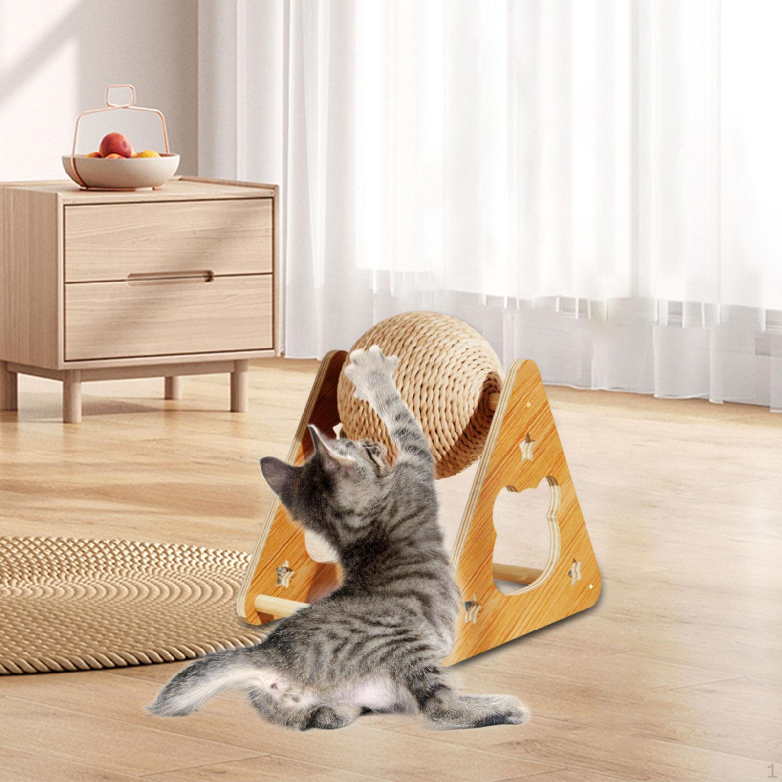 

Игрушка-шарик для царапания для кошек для защиты мебели и ухода за когтями M