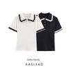 Kaslead New Arrival Women's Fashion Style Fashion All-Match Polo Shirt Collar Short Sleeve T-shirt 1058631