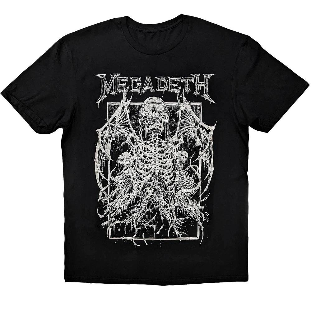 Megadeth TShirt Vic Rising Band Official New Black S