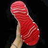 Casual Sports Shoes Breathable Mesh Soft Sole Comfortable Non Slip Red Casual Shoes Trendy Versatile Unisex Shoes Sneakers