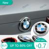 New 1PC Sticker Emblem 100mm 95mm Hood Rear Trunk Logo For BMW Dedicated  F15 F16 51147294465 E70 51147157696 Decoration Ac