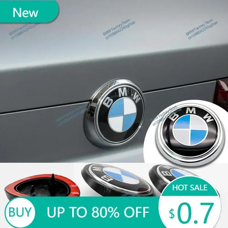 New 1PC Sticker Emblem 100mm 95mm Hood Rear Trunk Logo For BMW Dedicated  F15 F16 51147294465 E70 51147157696 Decoration Ac