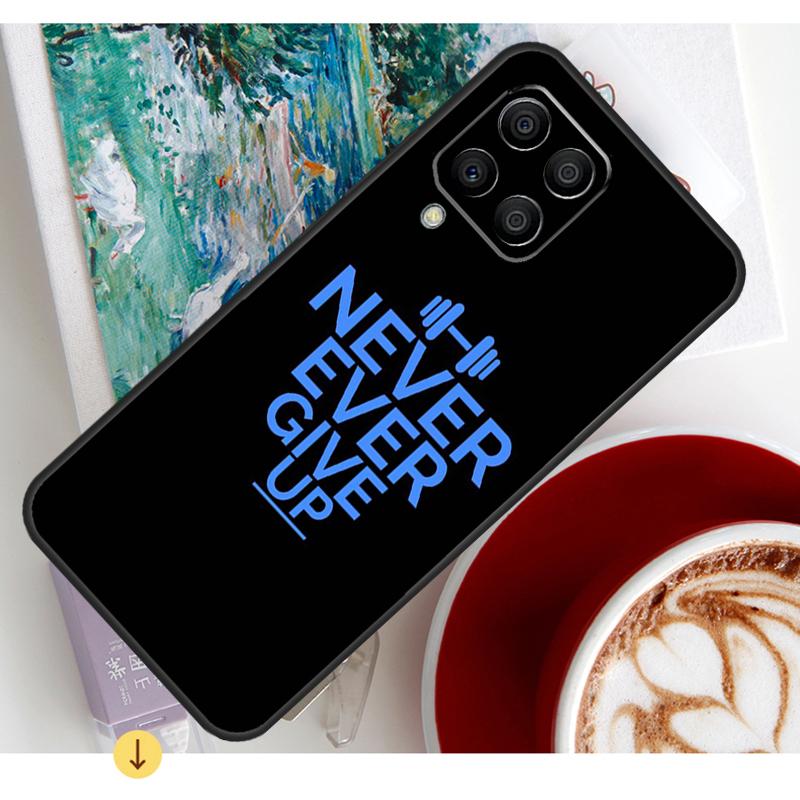 Gym Fitness Bodybuilding Case For Samsung Galaxy M15 M21 M31 M55 M56 M36 M16 M06 M13 M33 M53 M12 M32 M52 M14 M34 M54