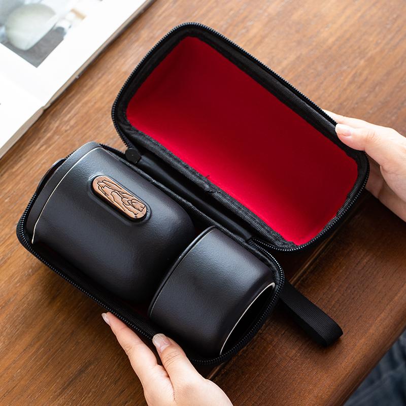 Portable Travel Tea Set Outdoor Teapot Teacup Simple Camping Quick Tea Cup One Pot Four Cups