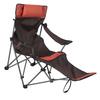 Outdoor-Loungesessel mit Kissen, weich, bequem, atmungsaktiv, tragbar, faltbar, für die Terrasse im Freien